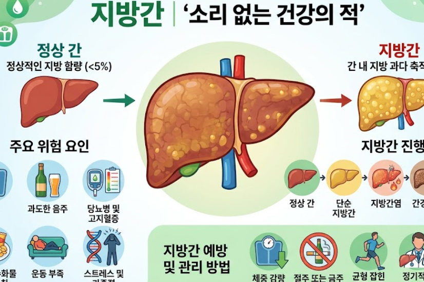 지방간 빼는 법에 좋은 신선한 해독 식단